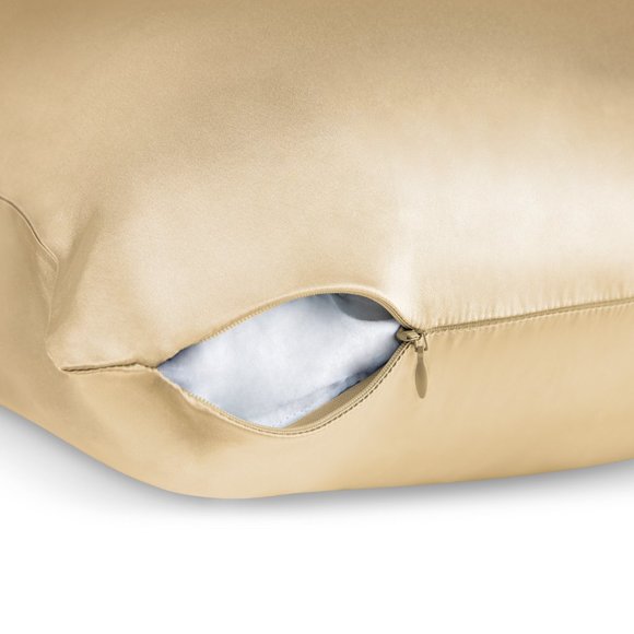 2 NEW 100% Mulberry Silk Pillowcase W/hidden zipper. Standard, Queen, King sizes - Picture 2 of 11